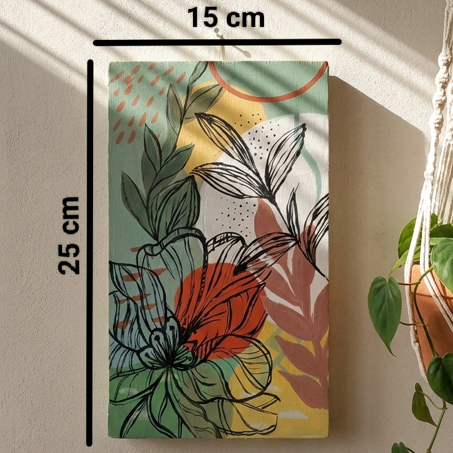 Handmade Wooden Abstract Wall Art