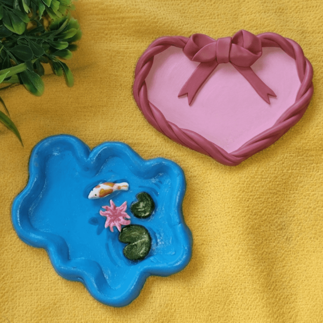 Handmade Clay Jewelry Trays