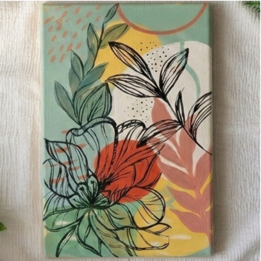 Handmade Wooden Abstract Wall Art