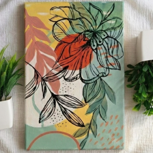 Handmade Wooden Abstract Wall Art