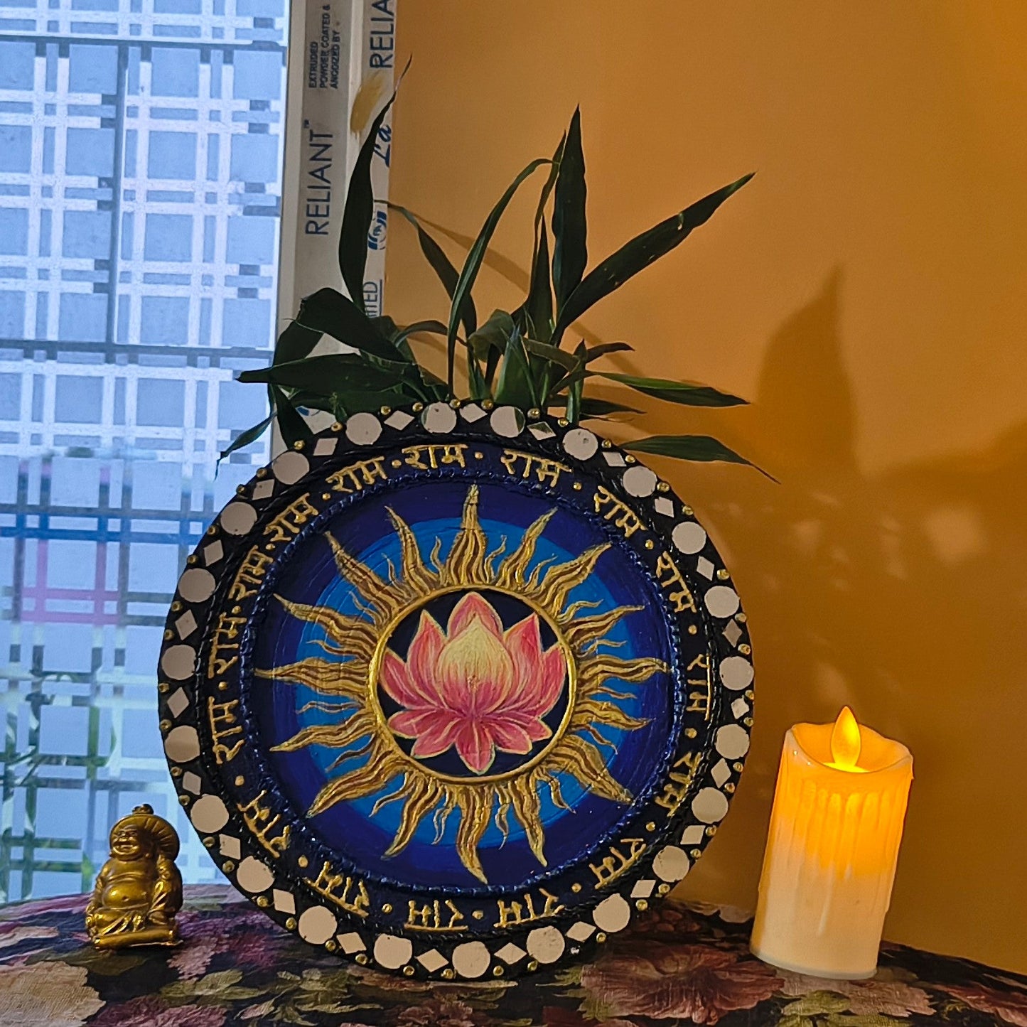 Handmade Mandala Chakra Wall Decor
