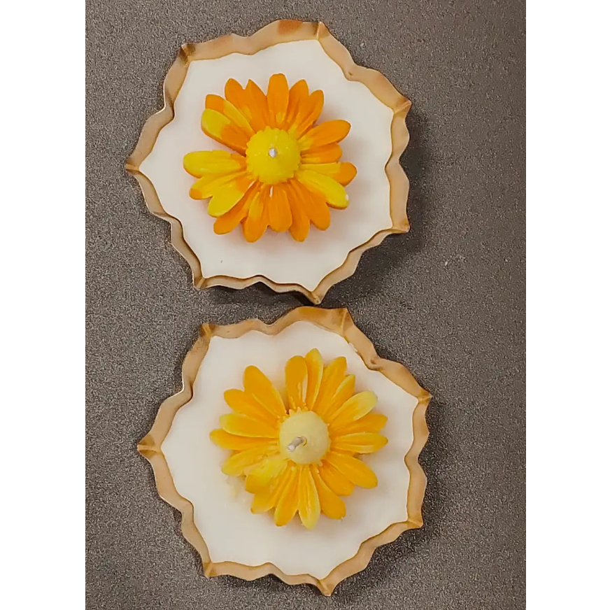 Handmade Urli Candle Set