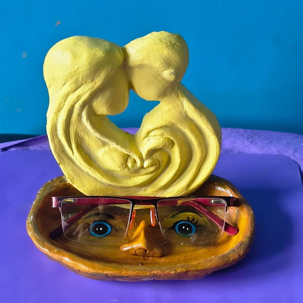 Handmade Clay Sculpture Holder