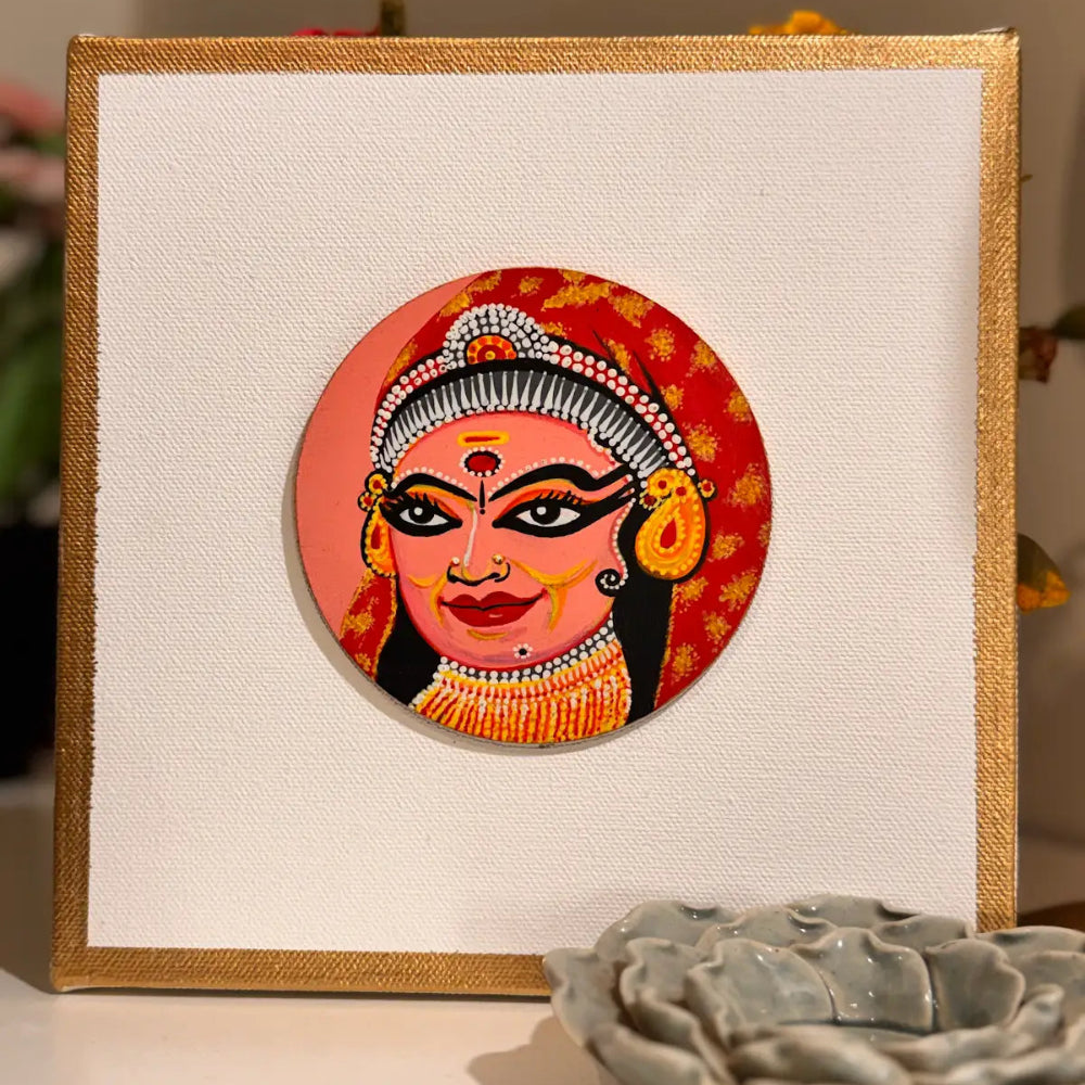 Handmade Acrylic Kathakali Art