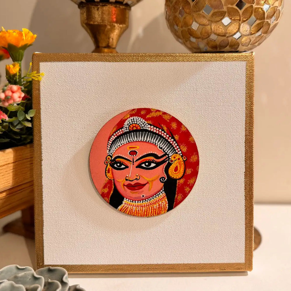 Handmade Acrylic Kathakali Art