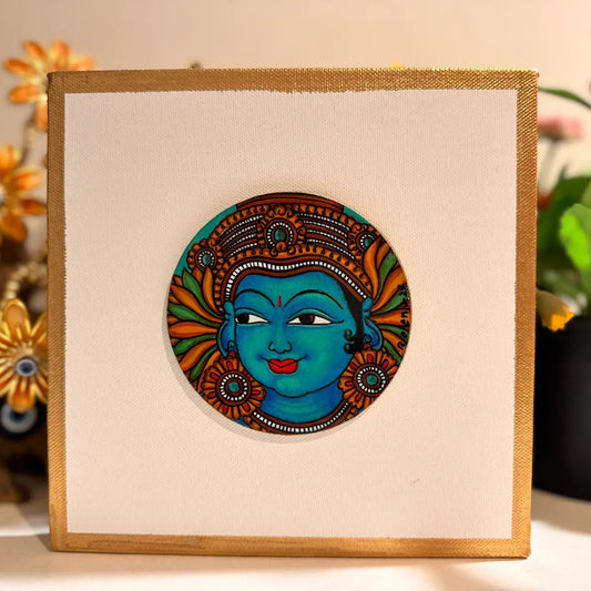 Handmade Radha Mini Canvas