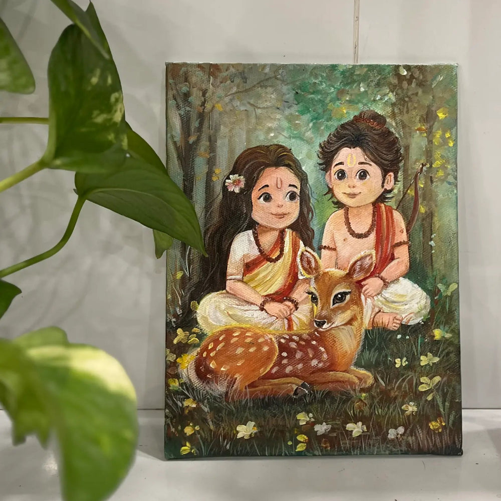 Handmade Mini Canvas Art