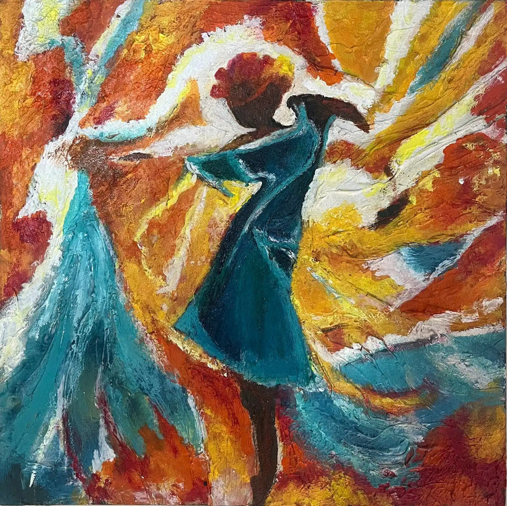 Handmade Acrylic Canvas Wall Art