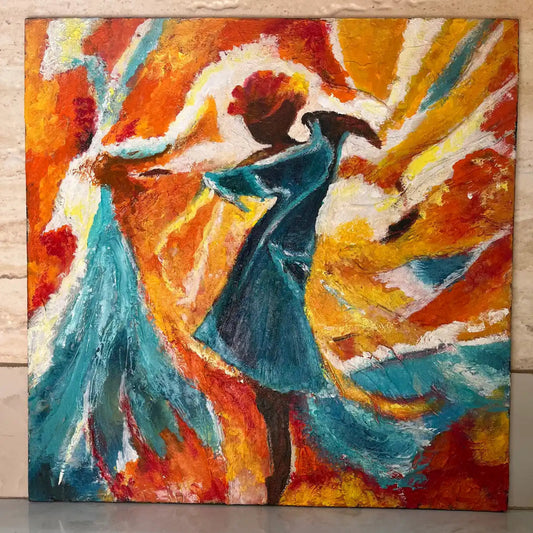 Handmade Acrylic Canvas Wall Art