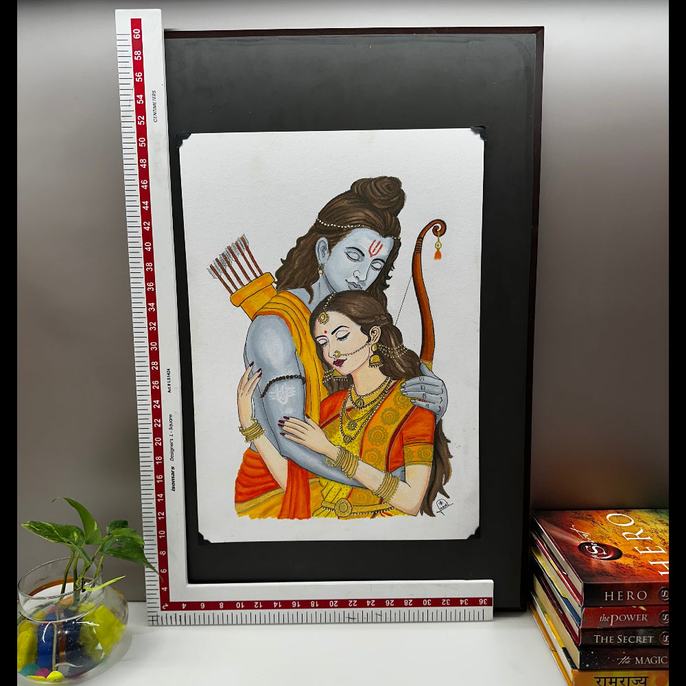 Handmade Devotional Oil Pastel