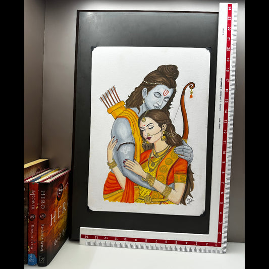 Handmade Devotional Oil Pastel