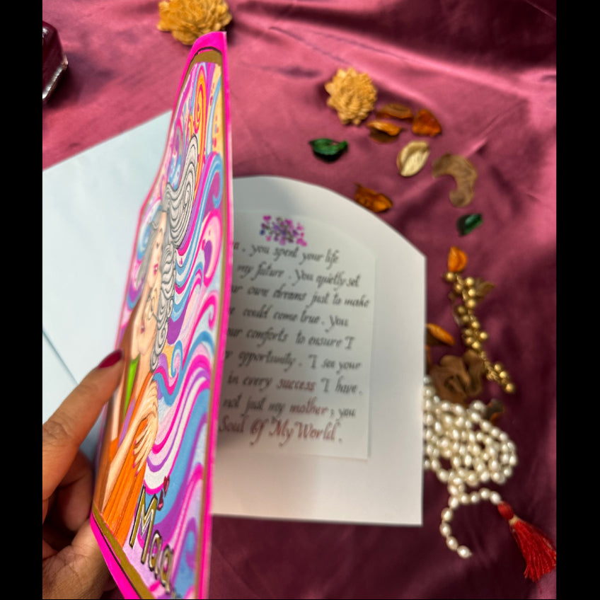 Handmade Watercolor Bliss Card