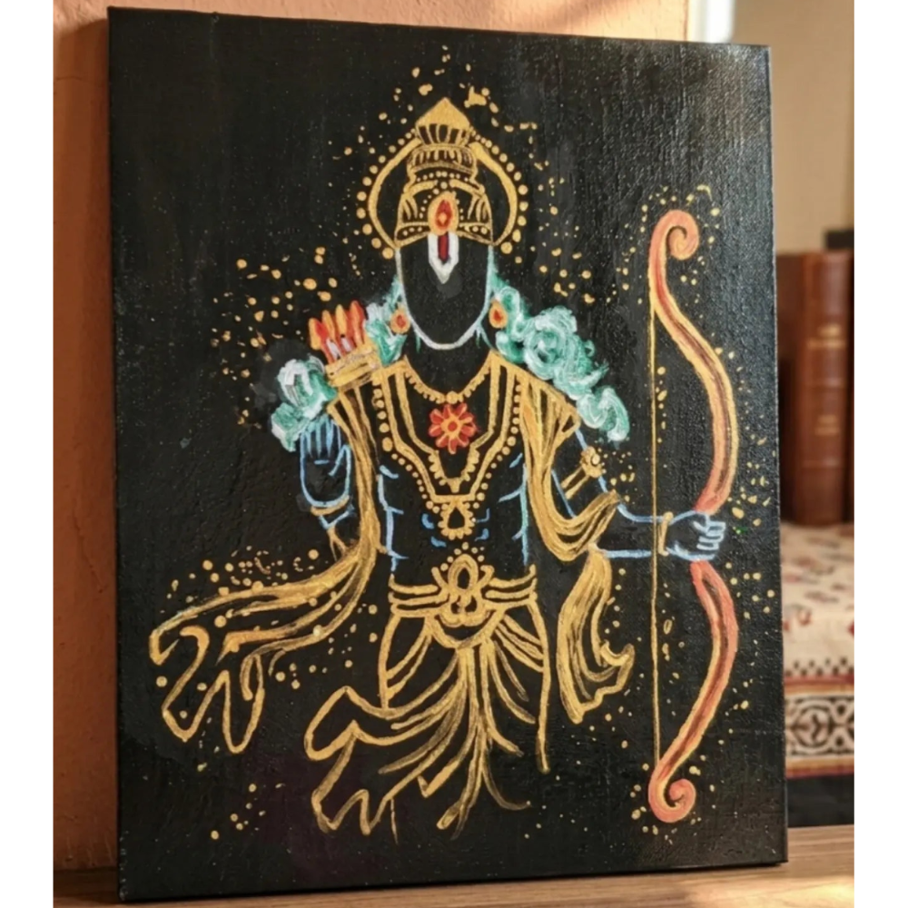 Handmade Acrylic Devotional Canvas