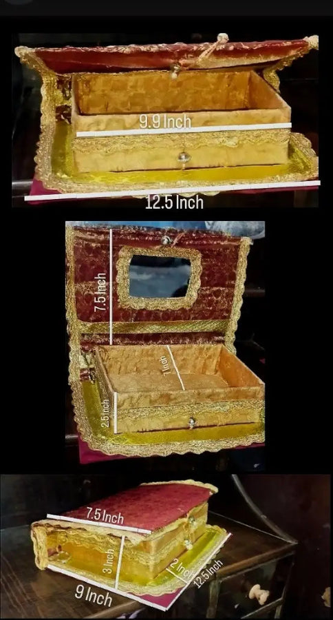 Handmade Fabric Jewelry Organizer
