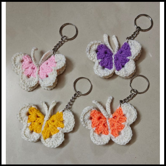 Handmade Crochet Keychain Charm