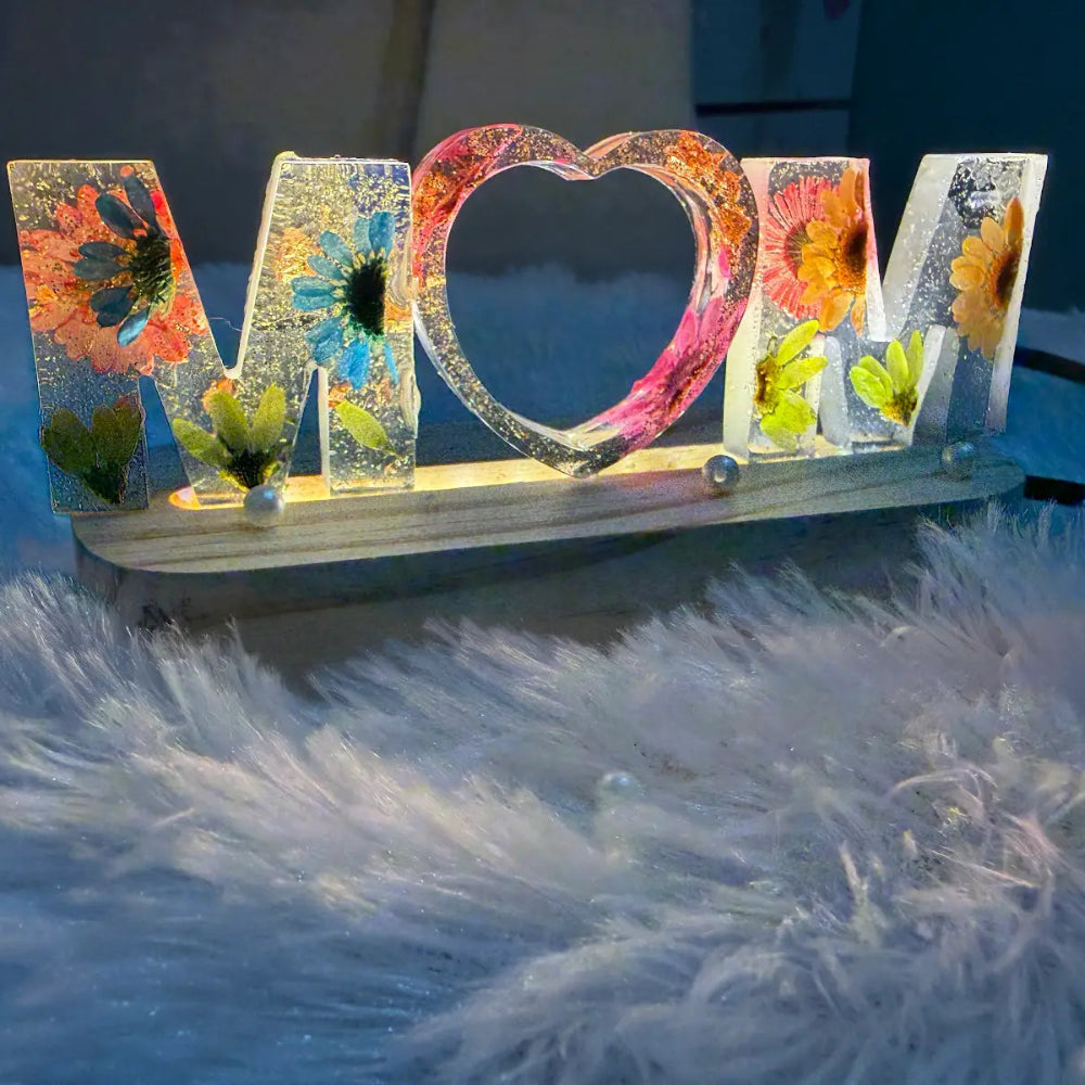 Handmade Resin LED Decor
