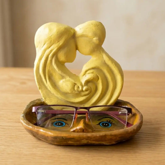 Handmade Clay Sculpture Holder
