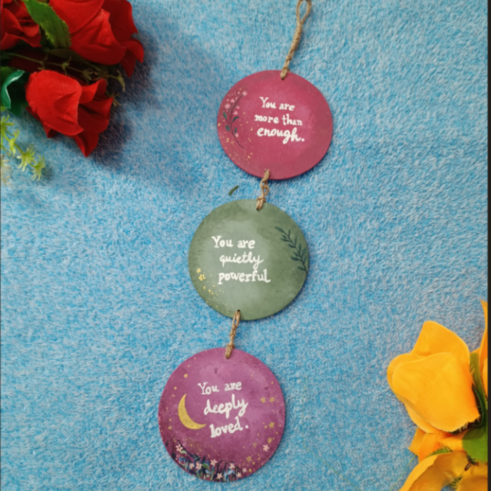 Handmade MDF Affirmation Hanging