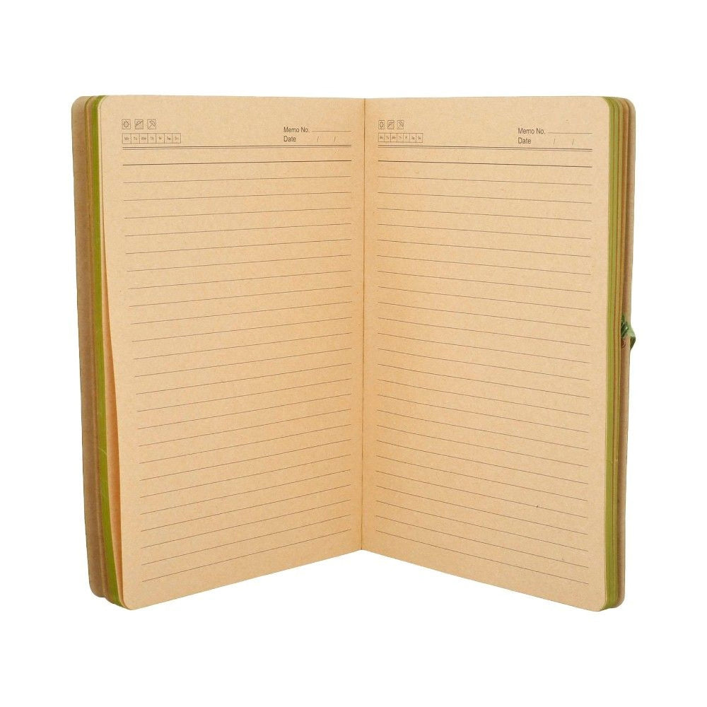 The Abettor Notebook - Natural Brown - A5 - 80 Sheets
