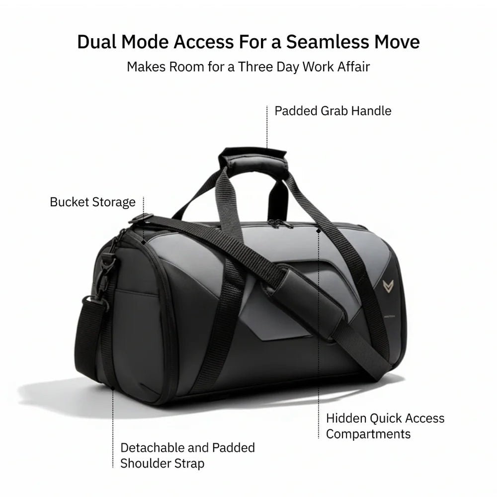 Vantora Allure Executive Bag - Grey - 50L