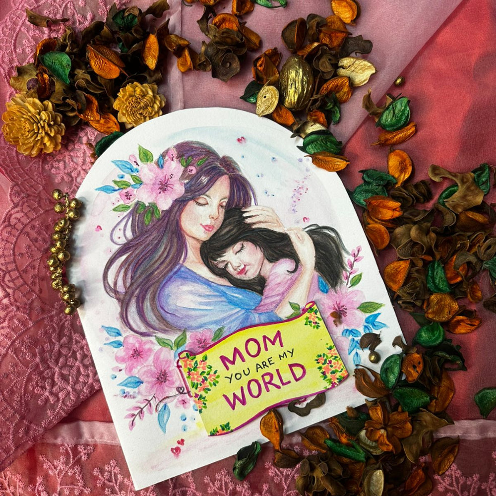 Handmade Watercolor Greeting Art
