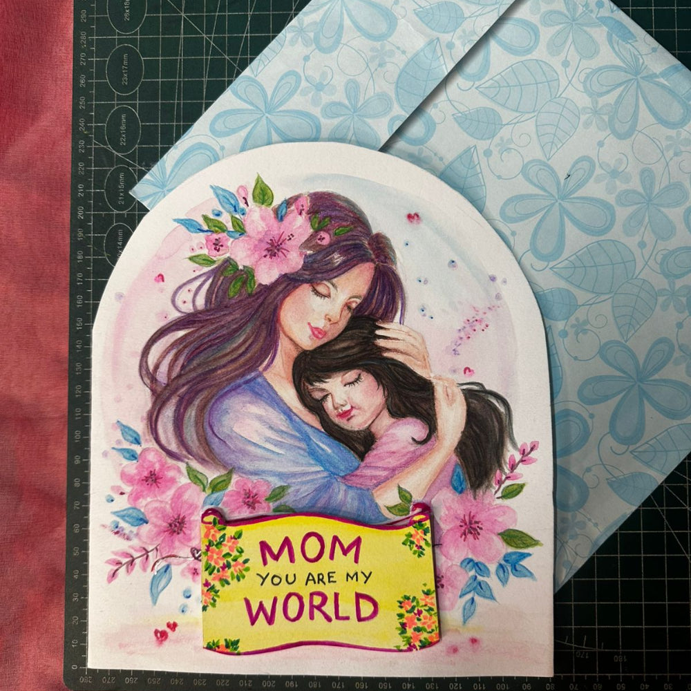 Handmade Watercolor Greeting Art