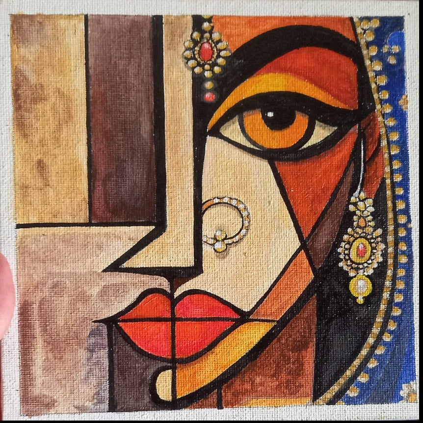 Handmade Acrylic Canvas Art