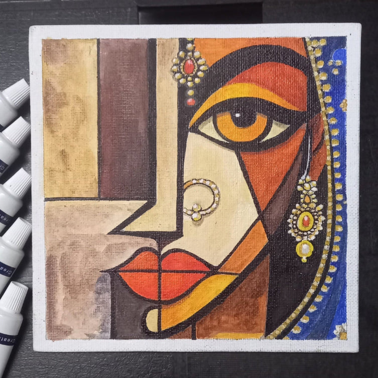 Handmade Acrylic Canvas Art