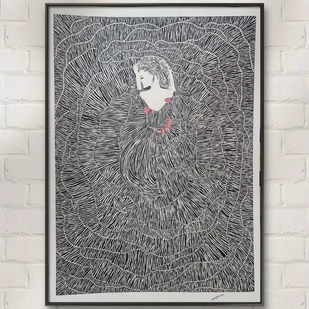 Handmade Marker Wall Art