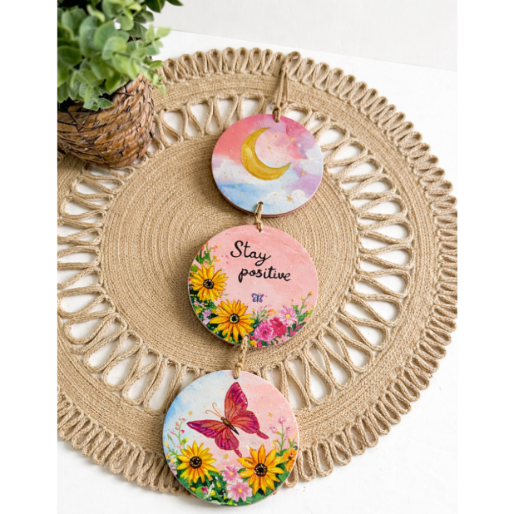 Handmade MDF Affirmation Wall Art