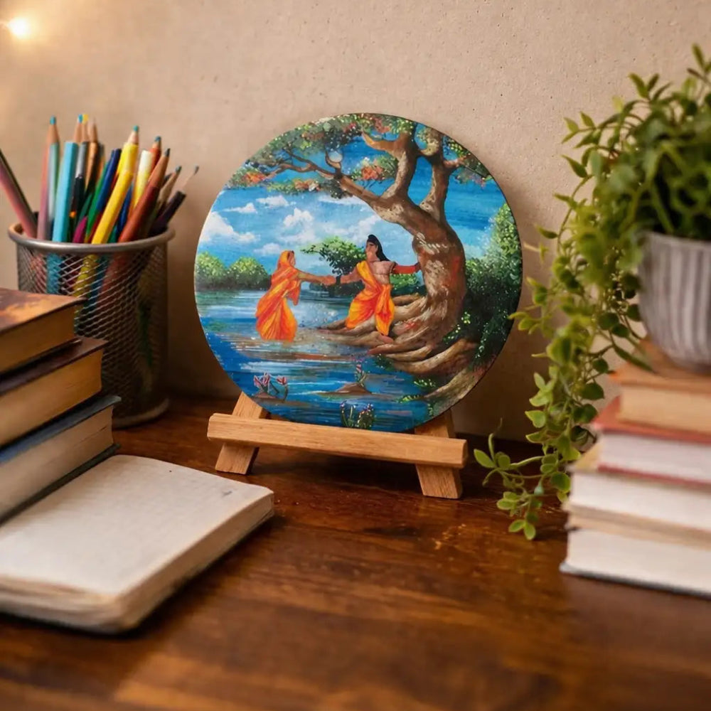 Handmade Acrylic Devotional Photo